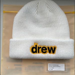 Drew House white beanie
